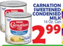 Bravo Supermarkets CARNATION SWEETENED CONDENSED MILK offer