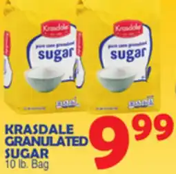 Bravo Supermarkets KRASDALE GRANULATED SUGAR offer