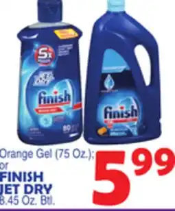 Bravo Supermarkets FINISH JET DRY 8.45 Oz. Btl offer
