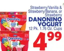 Bravo Supermarkets DANONINO YOGURT offer