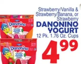 Bravo Supermarkets DANONINO YOGURT offer