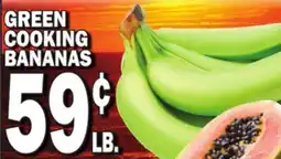Bravo Supermarkets GREEN COOKING BANANAS offer