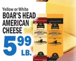 C Town BOAR'S HEAD AMERICAN CHEESE offer