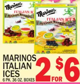 C Town MARINOS ITALIAN ICES offer