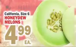Bravo Supermarkets HONEYDEW MELONS offer