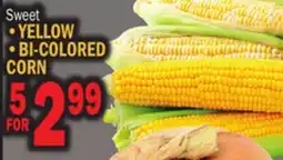 Bravo Supermarkets YELLOW BI-COLORED CORN offer