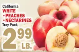 Bravo Supermarkets WHITE PEACHES, NECTARINES offer