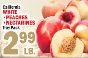 Bravo Supermarkets WHITE PEACHES, NECTARINES offer