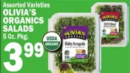 Bravo Supermarkets OLIVIA'S ORGANICS SALADS offer