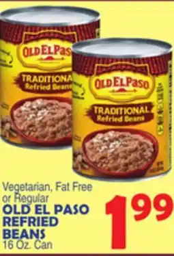 Bravo Supermarkets OLD EL PASO REFRIED BEANS offer
