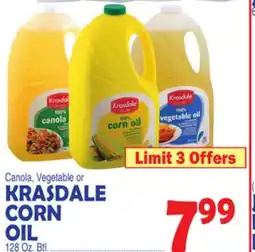 Bravo Supermarkets KRASDALE CORN OIL offer