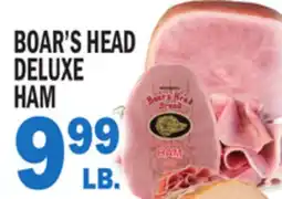 Bravo Supermarkets BOAR'S HEAD DELUXE DELUXE HAM offer