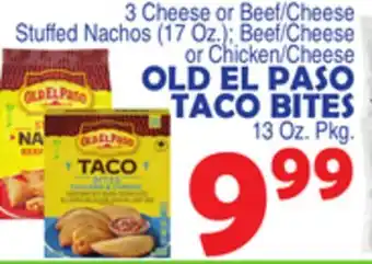 Bravo Supermarkets OLD EL PASO TACO BITES 13 Oz. Pkg offer
