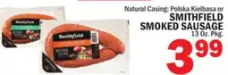 Bravo Supermarkets SMITHFIELD SMOKED SAUSAGE offer