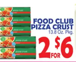 Bravo Supermarkets FOOD CLUB PIZZA CRUST offer