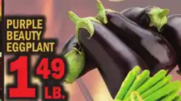Bravo Supermarkets PURPLE BEAUTY EGGPLANT offer