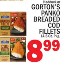C Town Gorton's Panko Breaded Cod Fillets offer