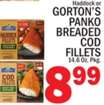C Town Gorton's Panko Breaded Cod Fillets offer