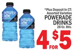 C Town POWERADE DRINKS offer