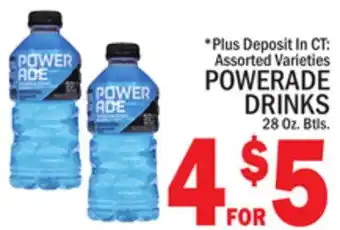 C Town POWERADE DRINKS offer