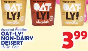 Bravo Supermarkets OAT-LY! NON-DAIRY DESSERT offer