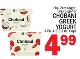C Town CHOBANI GREEK YOGURT offer