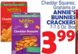 Bravo Supermarkets ANNIE'S BUNNIES CRACKERS offer