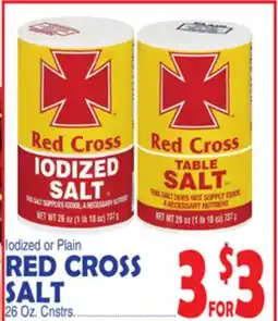 Bravo Supermarkets RED CROSS SALT offer