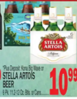C Town STELLA ARTOIS BEER offer