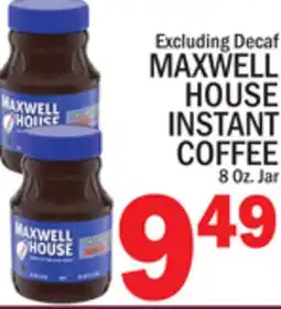 C Town MAXWELL HOUSE INSTANT COFFEE offer