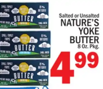 C Town NATURE'S YOKE BUTTER offer