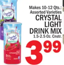 C Town CRYSTAL LIGHT DRINK MIX offer