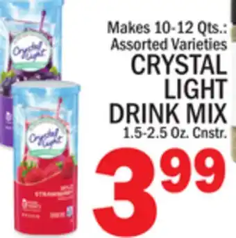 C Town CRYSTAL LIGHT DRINK MIX offer