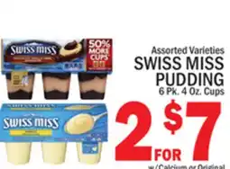 C Town SWISS MISS PUDDING offer