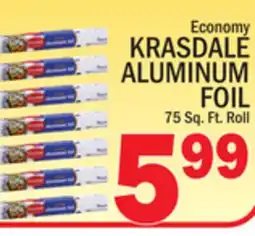 C Town KRASDALE ALUMINUM FOIL offer