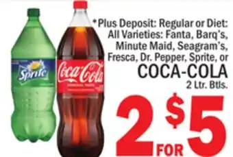 C Town COCA-COLA offer