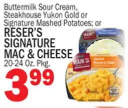 Bravo Supermarkets RESER'S SIGNATURE MAC & CHEESE offer