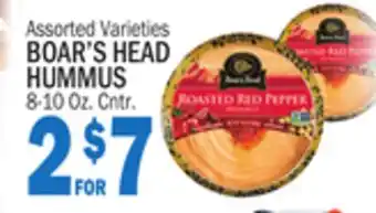 C Town BOAR'S HEAD HUMMUS offer