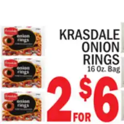 C Town KRASDALE ONION RINGS offer