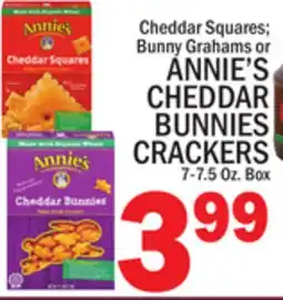 C Town ANNIE'S CHEDDAR BUNNIES CRACKERS offer