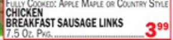 C Town CHICKEN BREAKFAST SAUSAGE LINKS offer