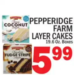 C Town PEPPERIDGE FARM LAYER CAKES offer