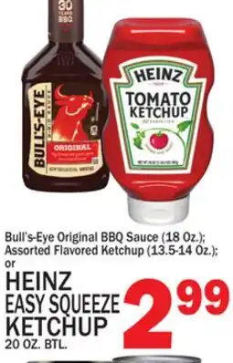 C Town Heinz Easy Squeeze Ketchup offer
