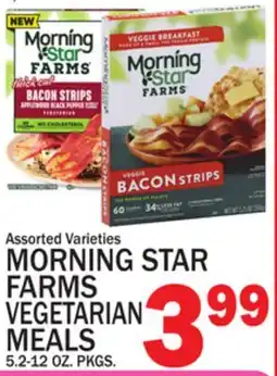 C Town MORNING STAR FARMS VEGETARIAN MEALS offer