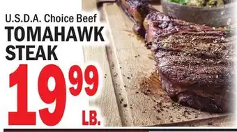C Town TOMAHAWK STEAK offer