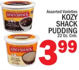 C Town KOZY SHACK PUDDING offer