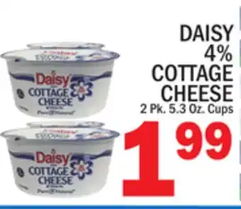 C Town DAISY 4% COTTAGE CHEESE offer