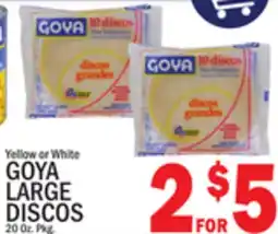 C Town GOYA LARGE DISCOS offer