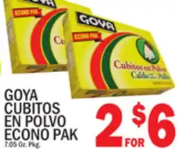 C Town GOYA CUBITOS EN POLVO ECONO PAK offer