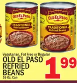C Town OLD EL PASO REFRIED BEANS offer